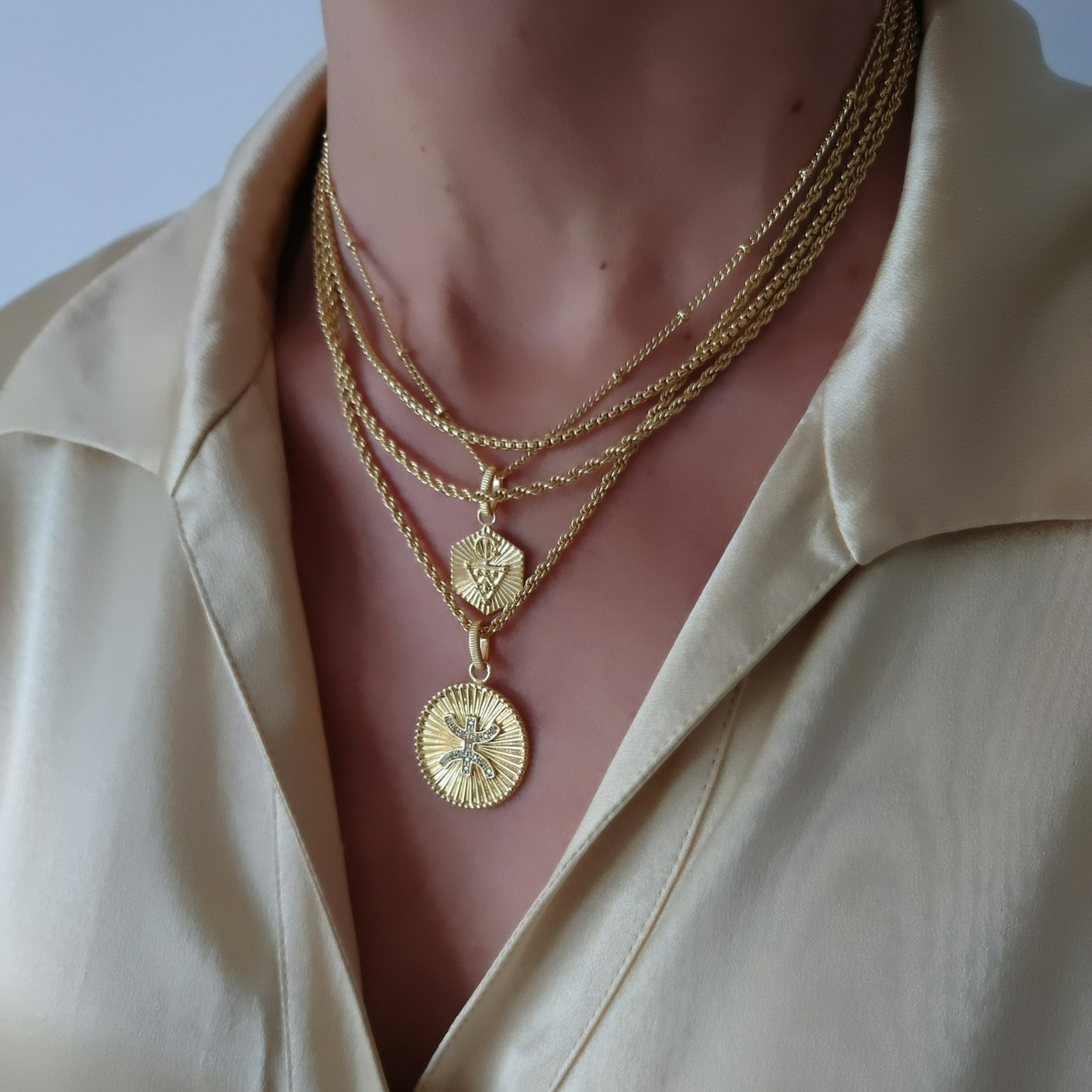 The Resilience Medallion Necklace