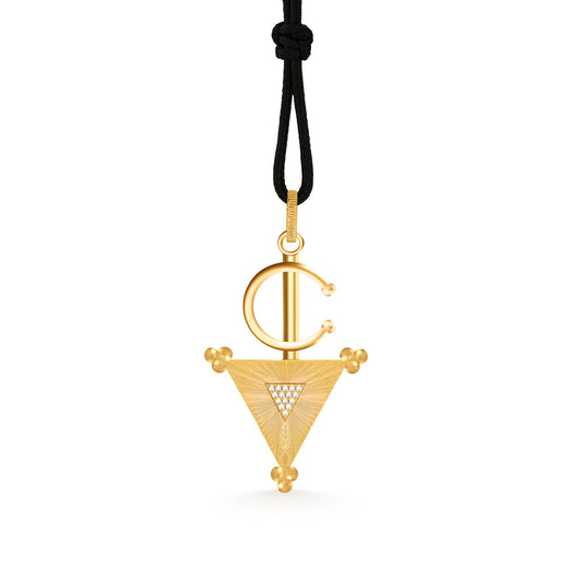 The Feminine Shield Talisman Necklace